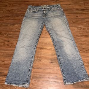 Low rise cropped Abercrombie size 4 jeans